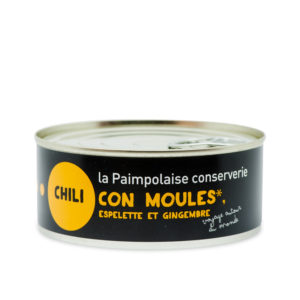Chili con moules*, espelette et gingembre (tapas 215g)