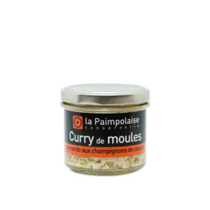 Curry de moules de bouchot aux champignons de couche