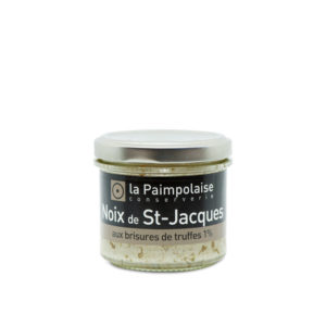 Noix de St-Jacques aux brisures de truffes