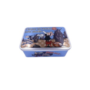 Boite métallique à gâteaux mam goz dessinée par Nicolae Le Corre.