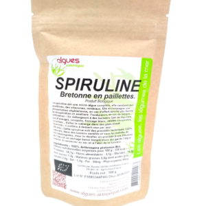 Spiruline bretonne BIO en paillettes