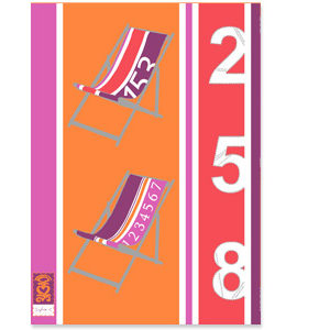 Torchon de cuisine 100% coton de la marque Sophie.C.