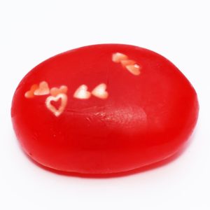 Galet de savon senteur fraise de Plougastel