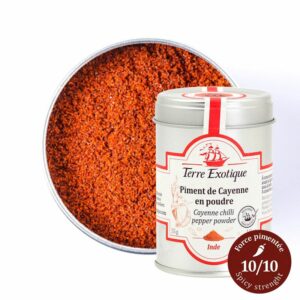 Piment de cayenne en poudre.