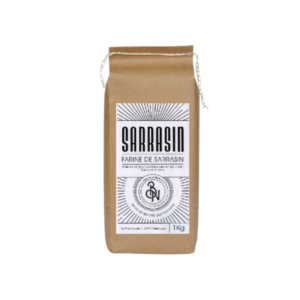 Farine de sarrasin fabriqué en Bretagne.
