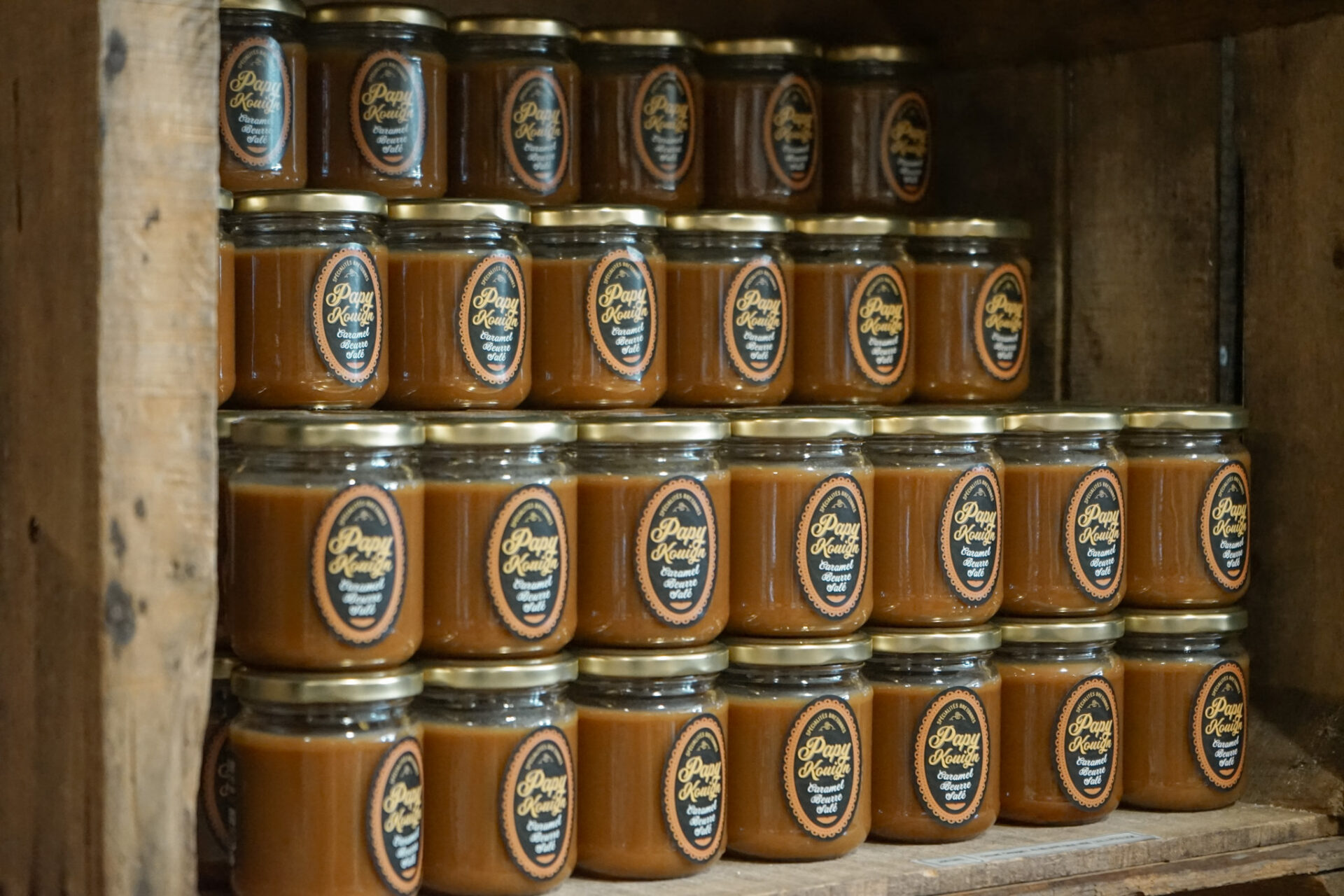 3 pots de caramel de 200g à 20€