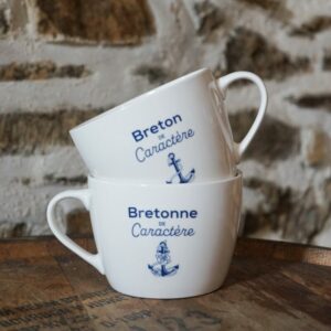 Tasse, mug à café breton et bretonne de caractère